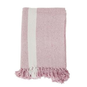 Couvre-lit Coton Rose poudré 125X175