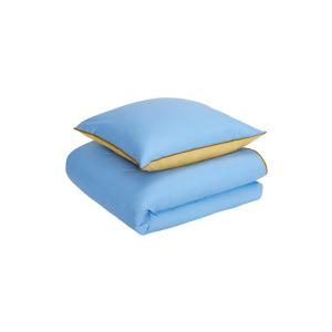Couvre-lit en coton bleu 60x200cm