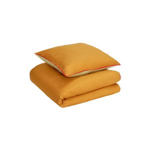 Couvre-lit en coton orange 60x200 cm