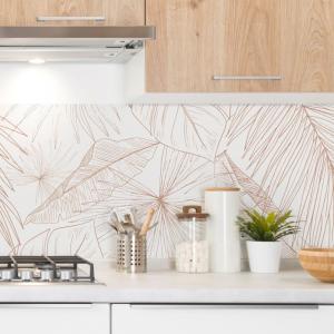 Crédence adhésive en aluminium - cuisine - 2x(120x50cm) - C…