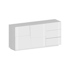 Crédence bois blanc noble 180x44x86h cm