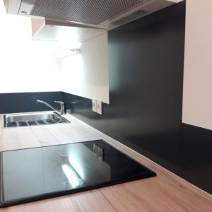 Crédence cuisine en aluminium - 200x20 cm - Gris