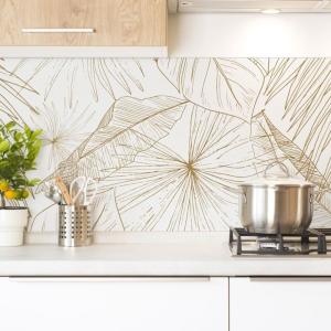 Crédence cuisine en aluminium - 240x50 cm - Cuivre