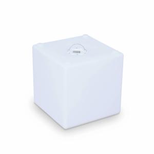Cube led 40cm – cube décoratif lumineux, 40x40cm, blanc cha…