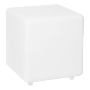 Cube lumineux solaire RGB Plastique Blanc H30CM