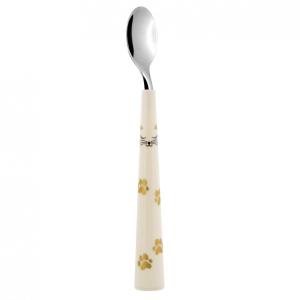 Cuillère à dessert  blanc acier inoxydable 16 x 0 x 2 cm