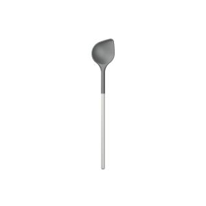 Cuillère à mélanger avec pointe en nylon blanc