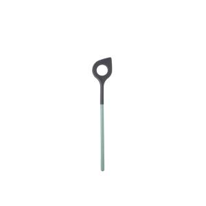 Cuillère à mélanger avec trou en nylon vert nordique