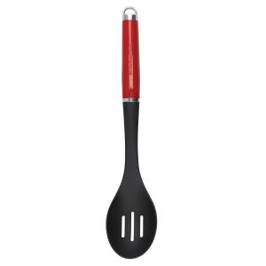 Cuillère de Cuisine à Trous en Silicone et Inox 15 cm