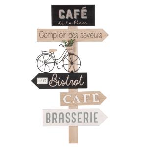 Déco murale directions, 36x64 cm