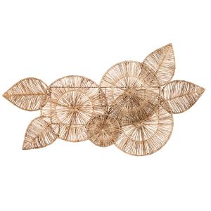 Déco murale en jute tressé 90x51