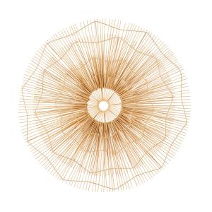 Déco murale fleur en bambou D135