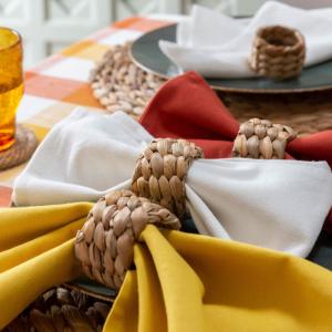 Décoration de table en végétale naturel