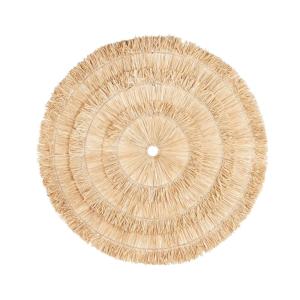 Décoration murale en sisal 85x85