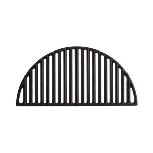 Demi grille de cuisson pour kamado en fonte, 44x22cm