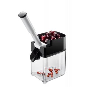 Dénoyauteur de cerises en plastique transparent et noir