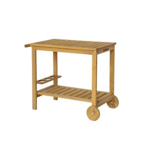 Desserte extérieure 95 cm en bois, naturel