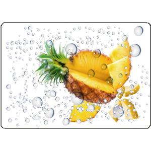 Dessous de plat ananas en verre