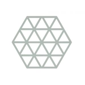 Dessous de plat bleu ciel 16x14cm