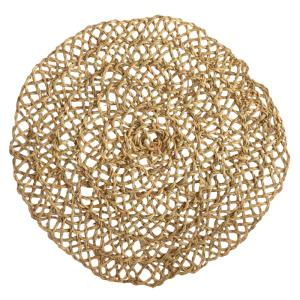 Dessous de plat fibre de palmier ajouré osier naturel 35 x…