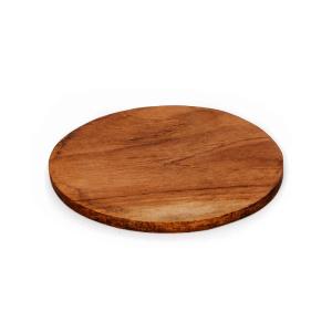 Dessous de verre Bois de teck Marron 10x10x1cm