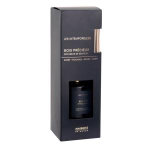 Diffuseur en verre parfum bois précieux 200ML