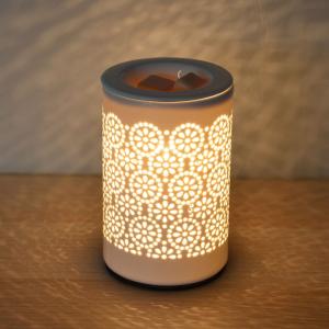 Diffuseur par Chaleur Douce Motif biscuit en Céramique blan…