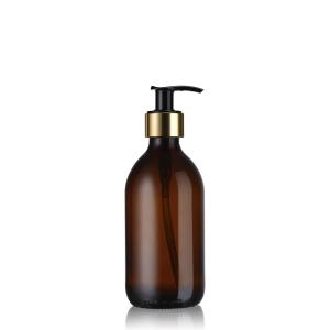 Distributeur de savon en verre ambré 300 mL