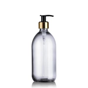 Distributeur de savon verre rechargeable 500 ml