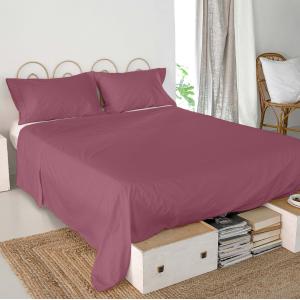 Drap 100% Coton Magenta 240x270 cm