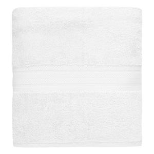 Drap de bain 550 g/m²  blanc 70x140 cm