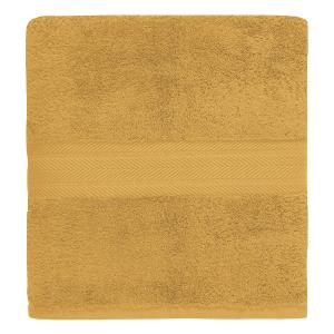 Drap de bain 550 g/m²  caramel 70x140 cm