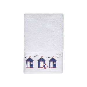 Drap de bain cabine 21 blanc 70x140 cm