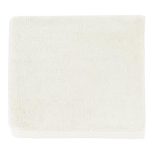Drap de bain en coton blanc meringue 100x160