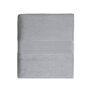 Drap de bain en Coton gris 100x150 cm