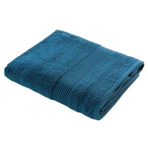 Drap de bain éponge 500 g/m² bleu marine 90x150 cm