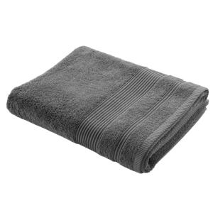 Drap de bain éponge 500 g/m² gris anthracite 90x150 cm