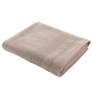 Drap de bain éponge 500 g/m² taupe 90x150 cm