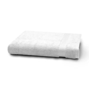 Drap de bain  pur coton blanc 100x150 cm