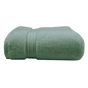 Drap de douche  pur coton vert 70x140