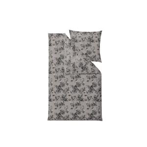 Drap de lit DE en 100% coton, bio gris