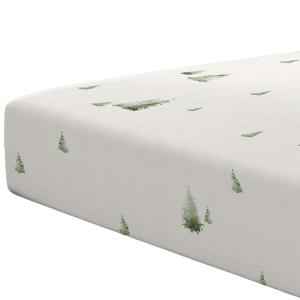 Drap-housse 100 % coton blanc 160x200 cm