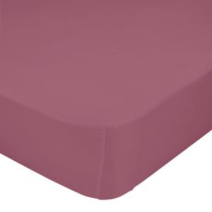 Drap-housse 100% Coton Magenta 140x200x32 cm