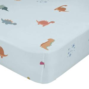 Drap-housse 100% Coton Multicolore 70x140x14 cm (Lit Bébé)