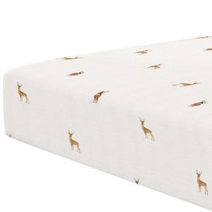 Drap-housse 100 % coton multicolore 90x200 cm