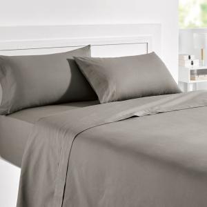 Drap Housse 180x200cm PIKOLIN HOME Coton Ajustable 140 fils