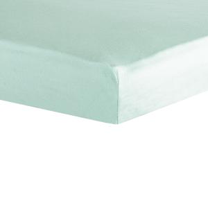 Drap housse bébé 70 x 140 cm Vert d'eau Coton
