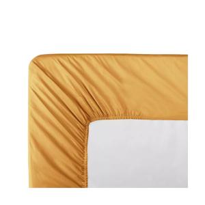 Drap housse bonnet 30 cmpercale de coton   160x200