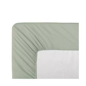 Drap housse bonnet 40 cmpercale de coton   160x200