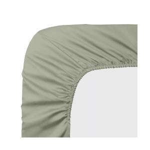 Drap housse bonnet 40 cmsatin de coton   140x190